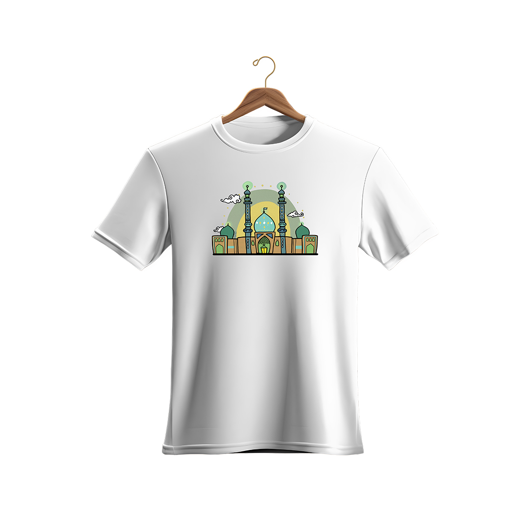 تیشرت مهدوی جمکران سفید