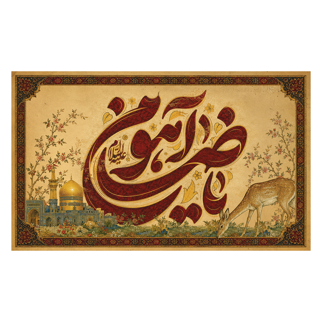کتیبه شهادت امام رضا علیه السلام 29